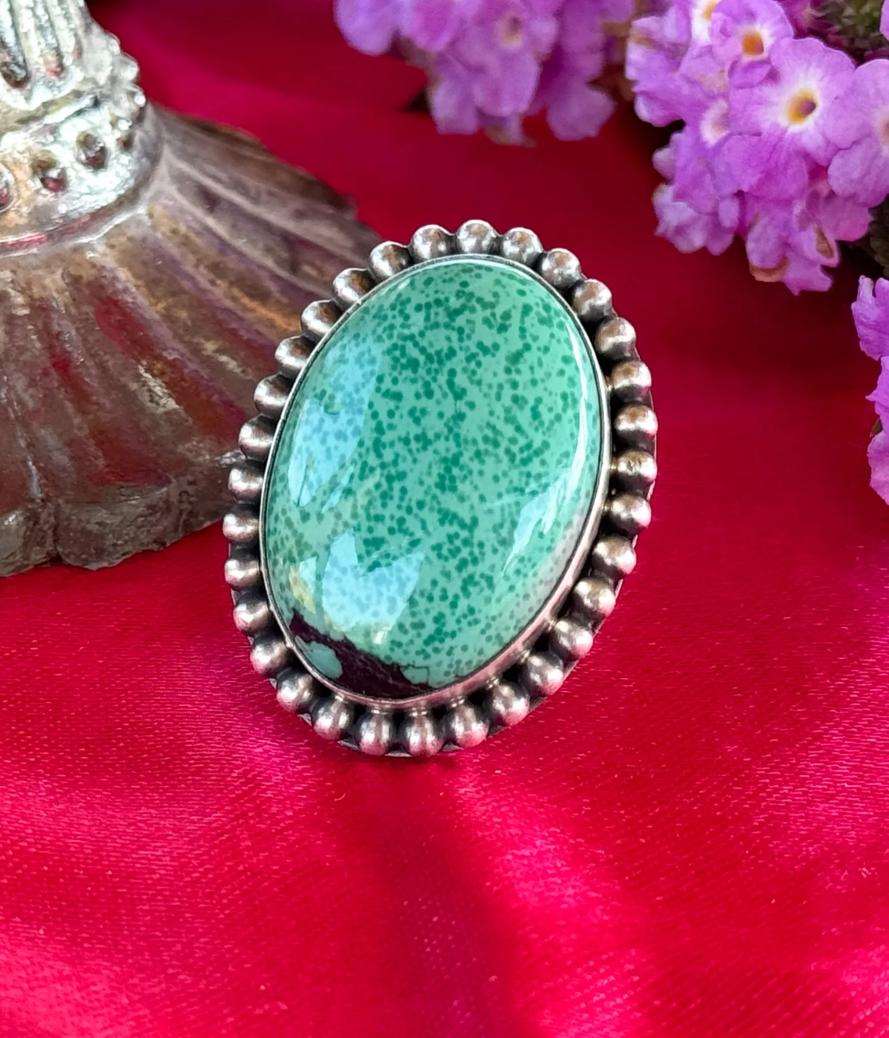 Eagle Nest Authentic Turquoise Ring