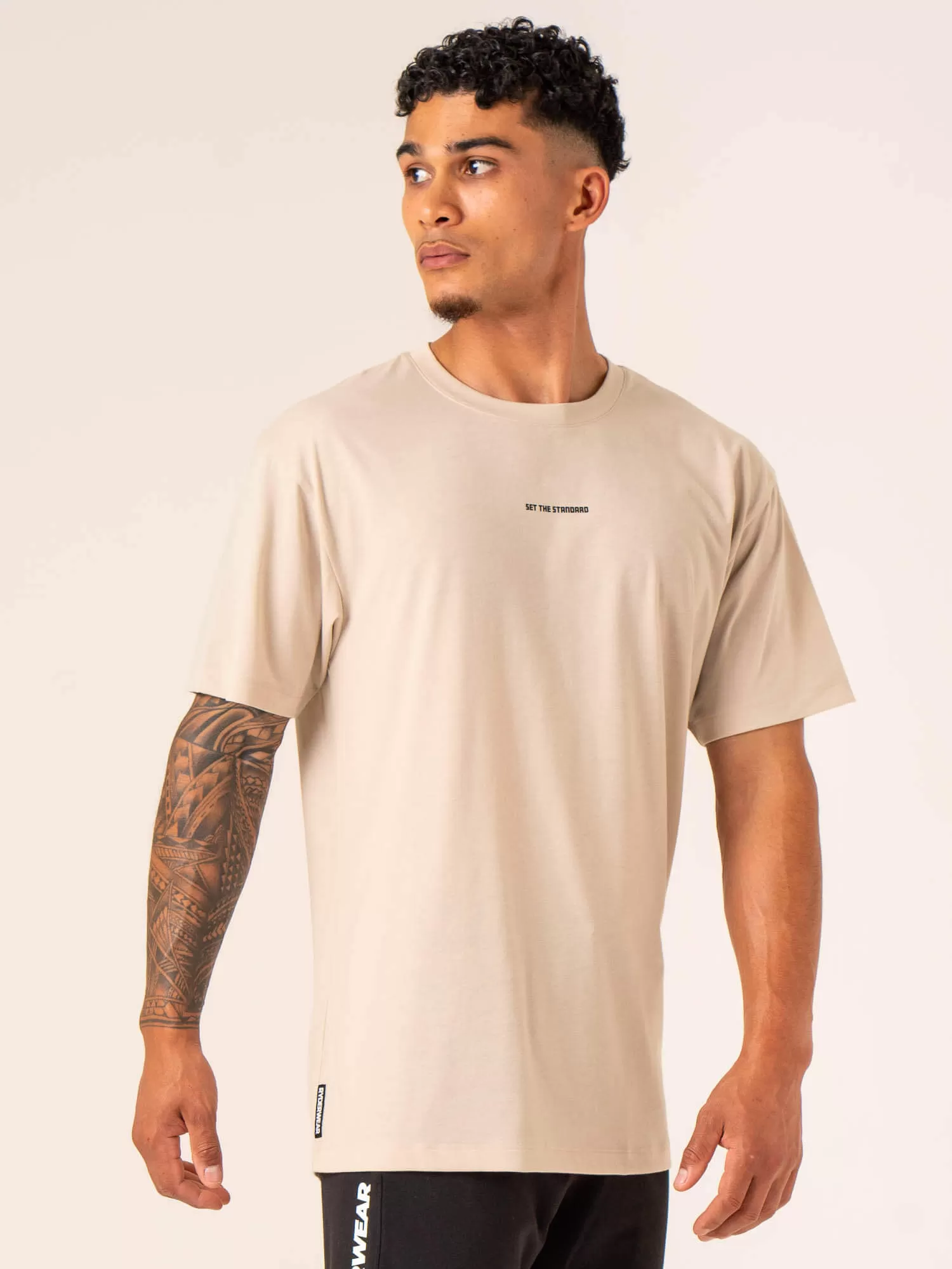 Emerge Oversized T-Shirt - Sand