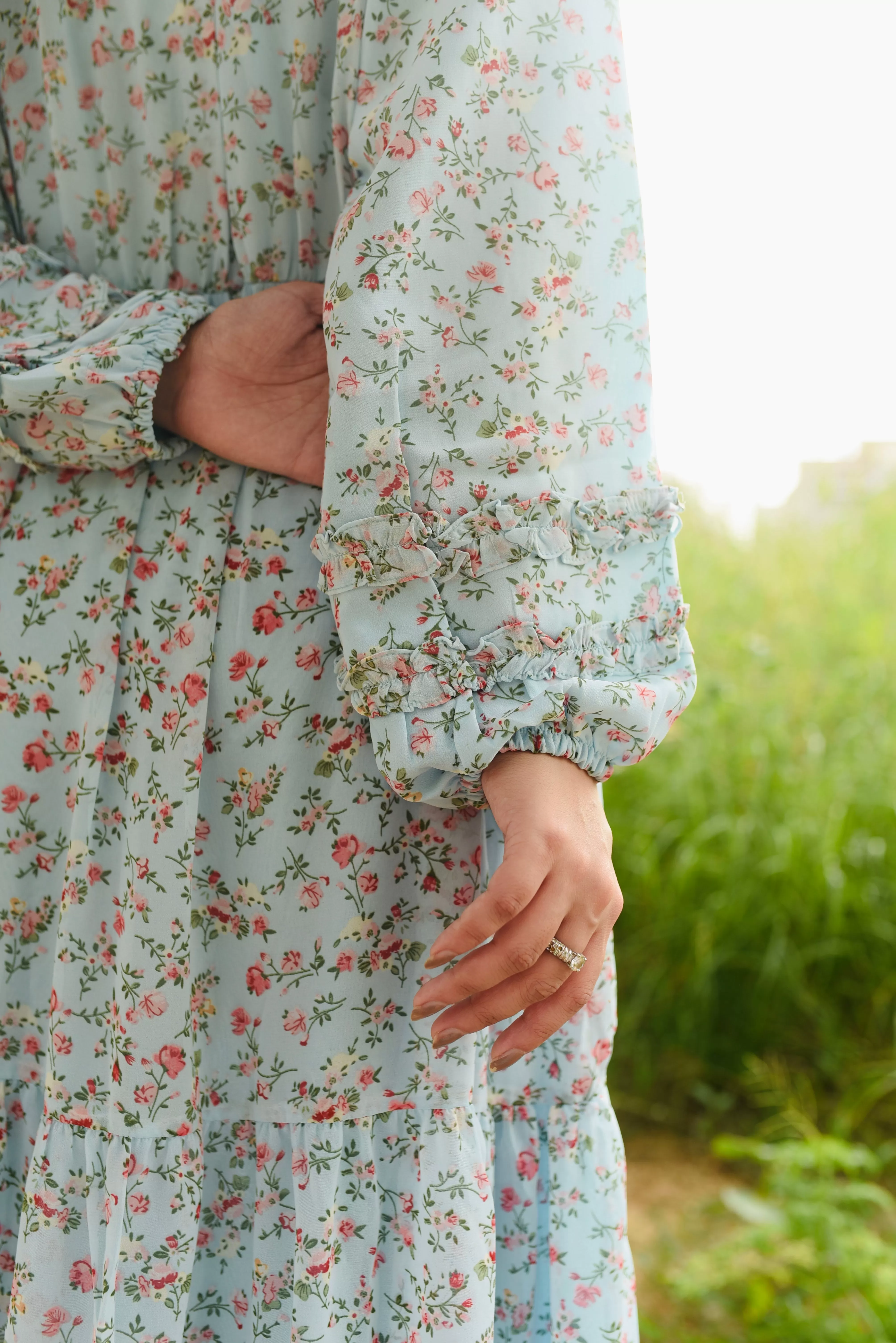 Ethereal Modest Dress