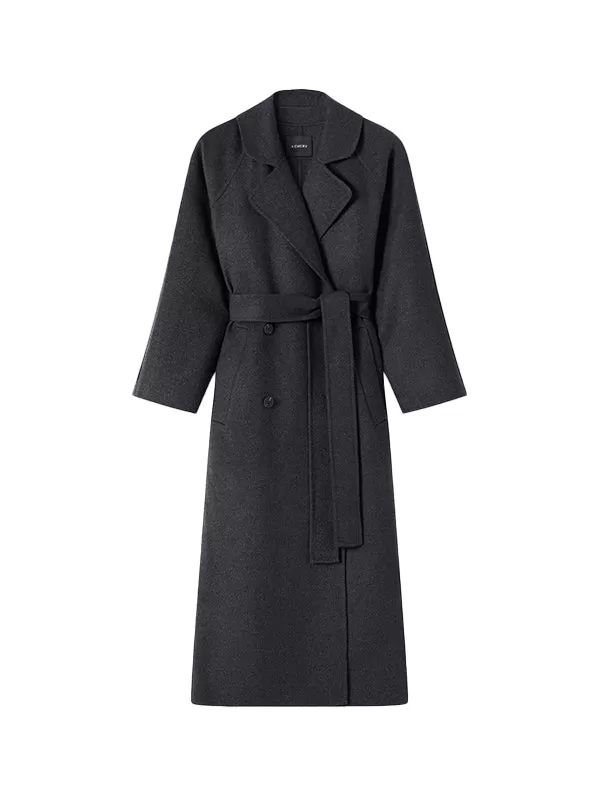 Evans Coat in Charcoal Melange