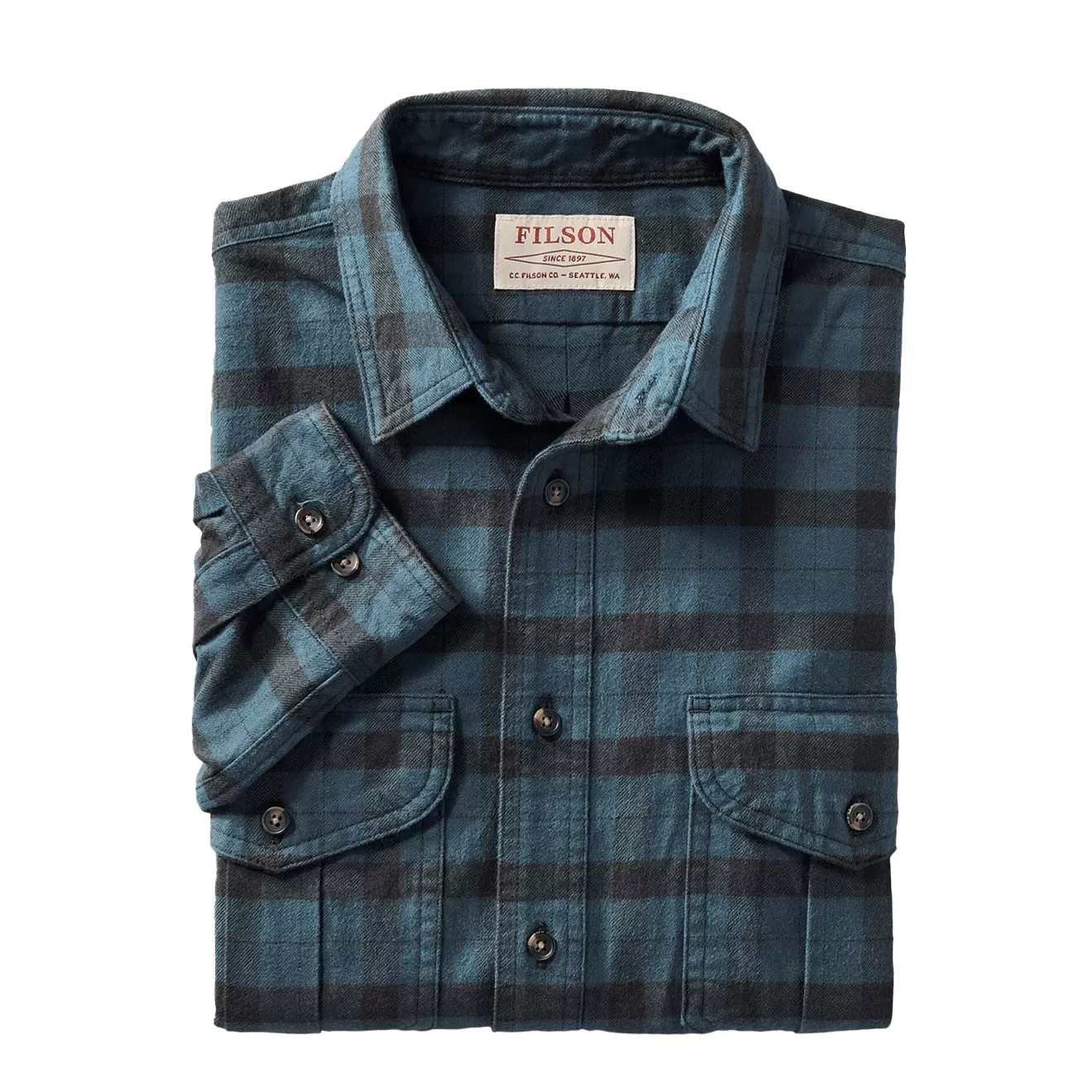 Filson Alaskan Guide Shirt Midnight Black