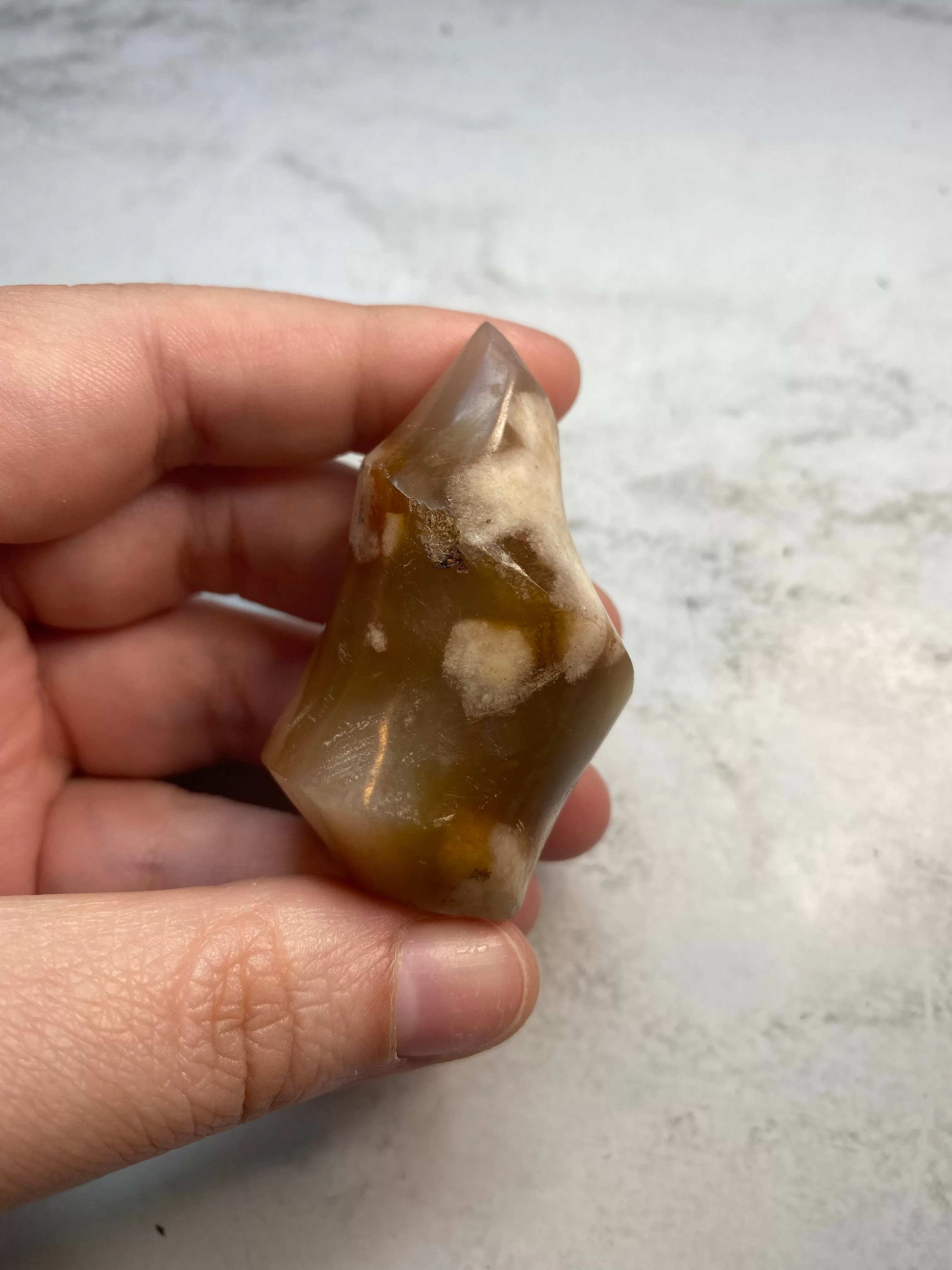 Flower Agate Flame