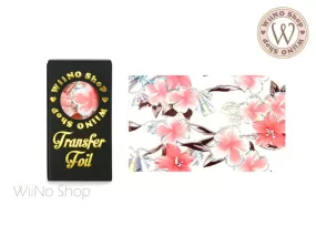 Flower Holographic Nail Transfer Foil (FL-C-04)