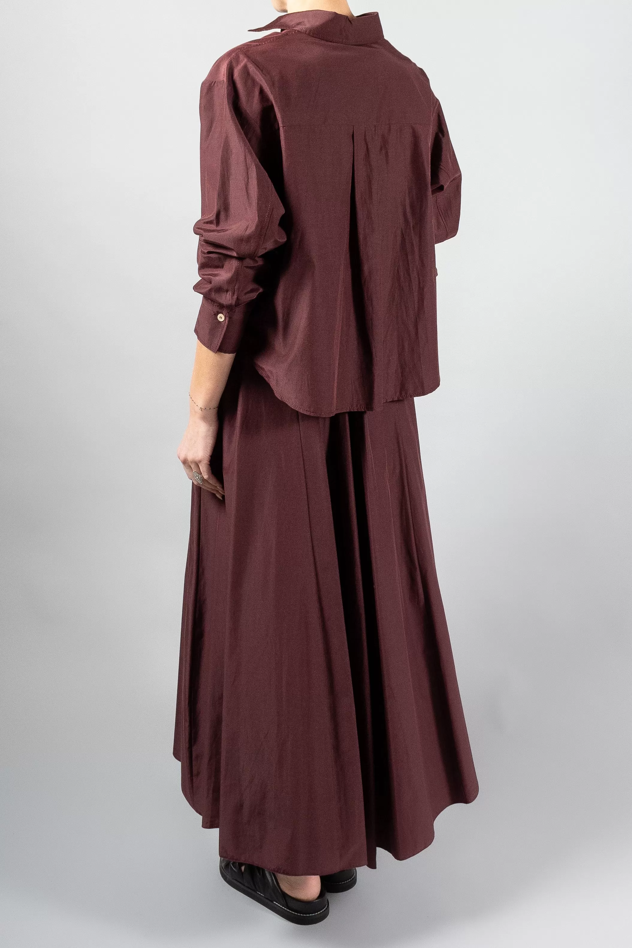 Forte Forte Chic Taffeta Long Skirt