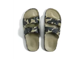 Freedom Moses Slides - Goa BLK Khaki