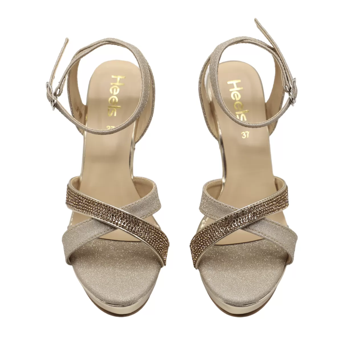 Golden Bridal Sandal 066698