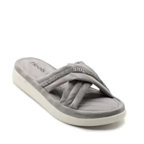 Grey Pu Slipper 074176