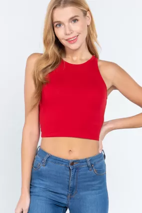 Halter Neck Crop Top