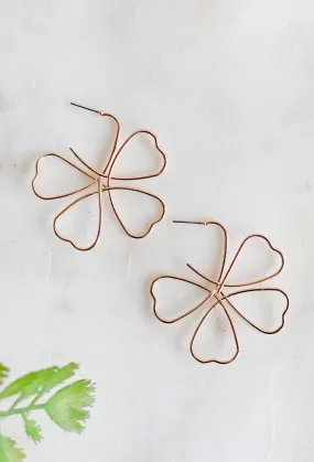 Happier Here Floral Earrings