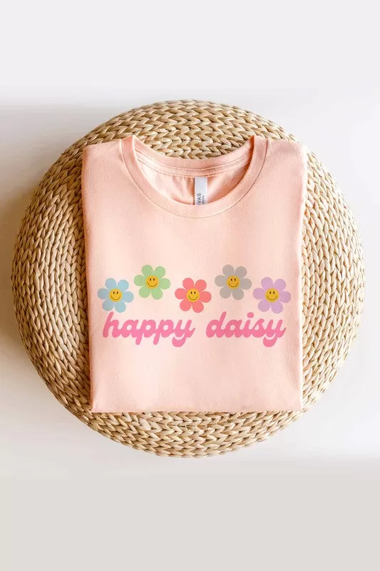 HAPPY DAISY GRAPHIC TEE