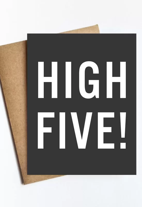 High Five Card