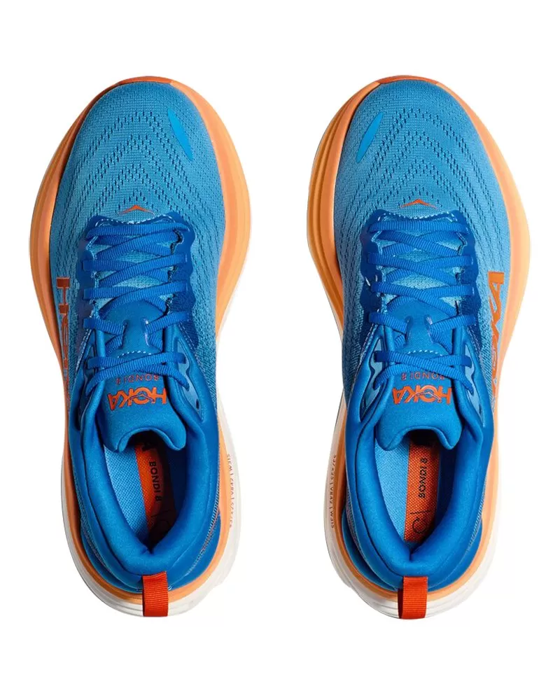 Hoka One One men's running shoe Bondi 8 1123202/CSVO light blue-orange