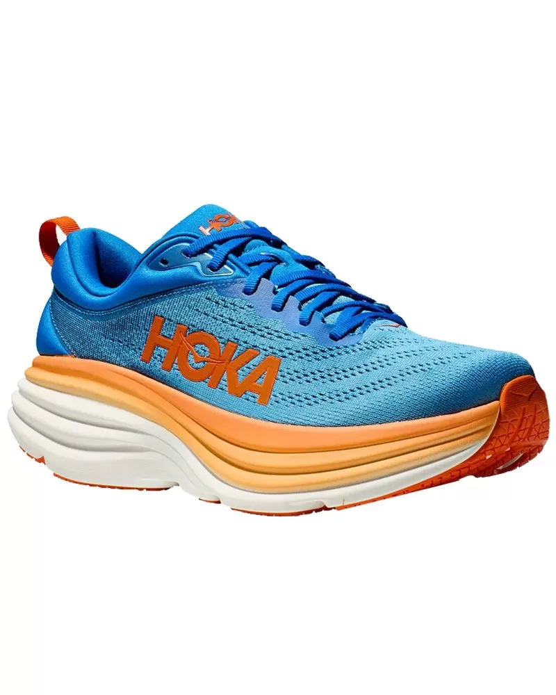 Hoka One One men's running shoe Bondi 8 1123202/CSVO light blue-orange