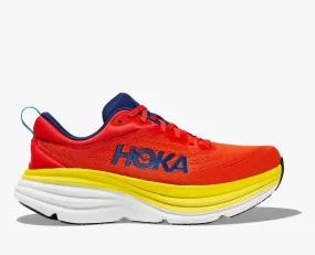 Hoka One One men's running shoe M Bondi 8 1123202/RAFL fire red