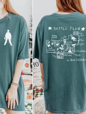 Home Alone Battle Plan Heavyweight Christmas Tee