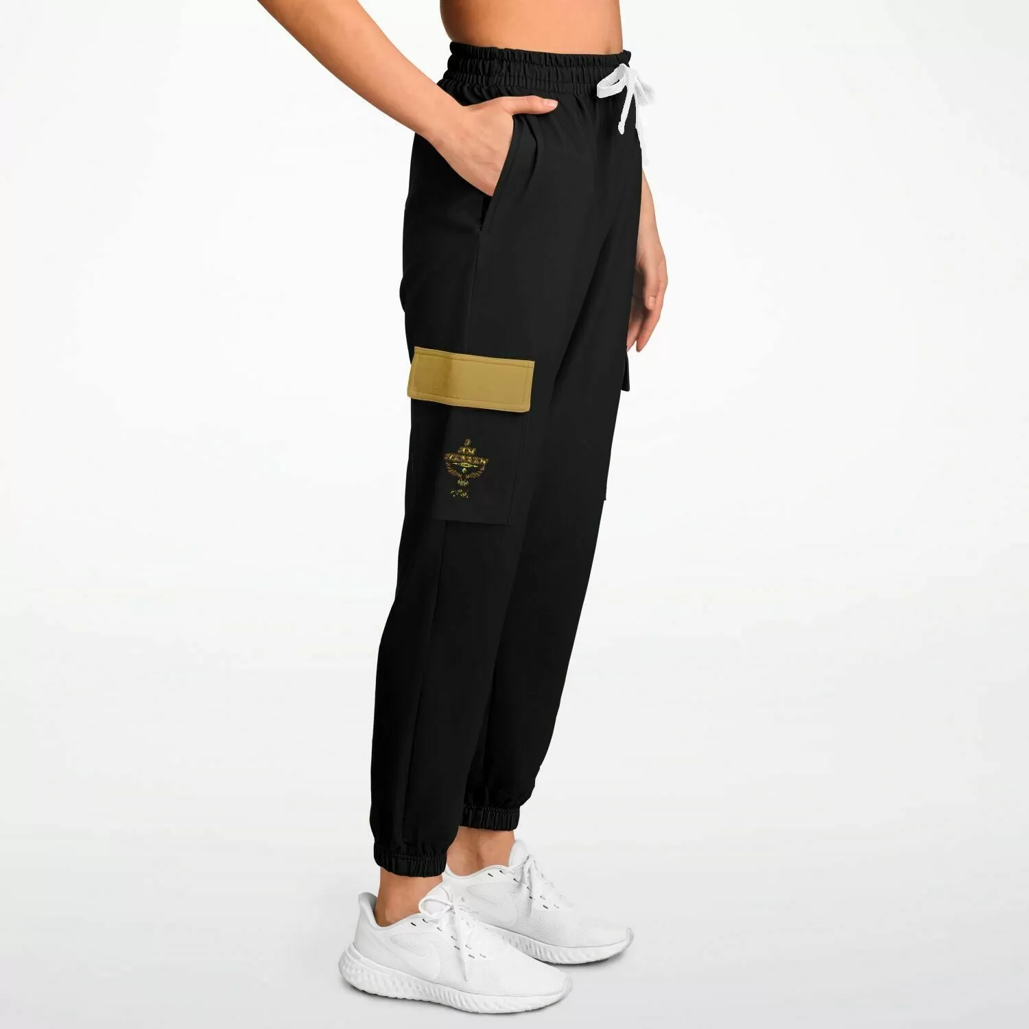 I AM HEBREW 02 Designer Athletic Cargo Unisex Sweatpants