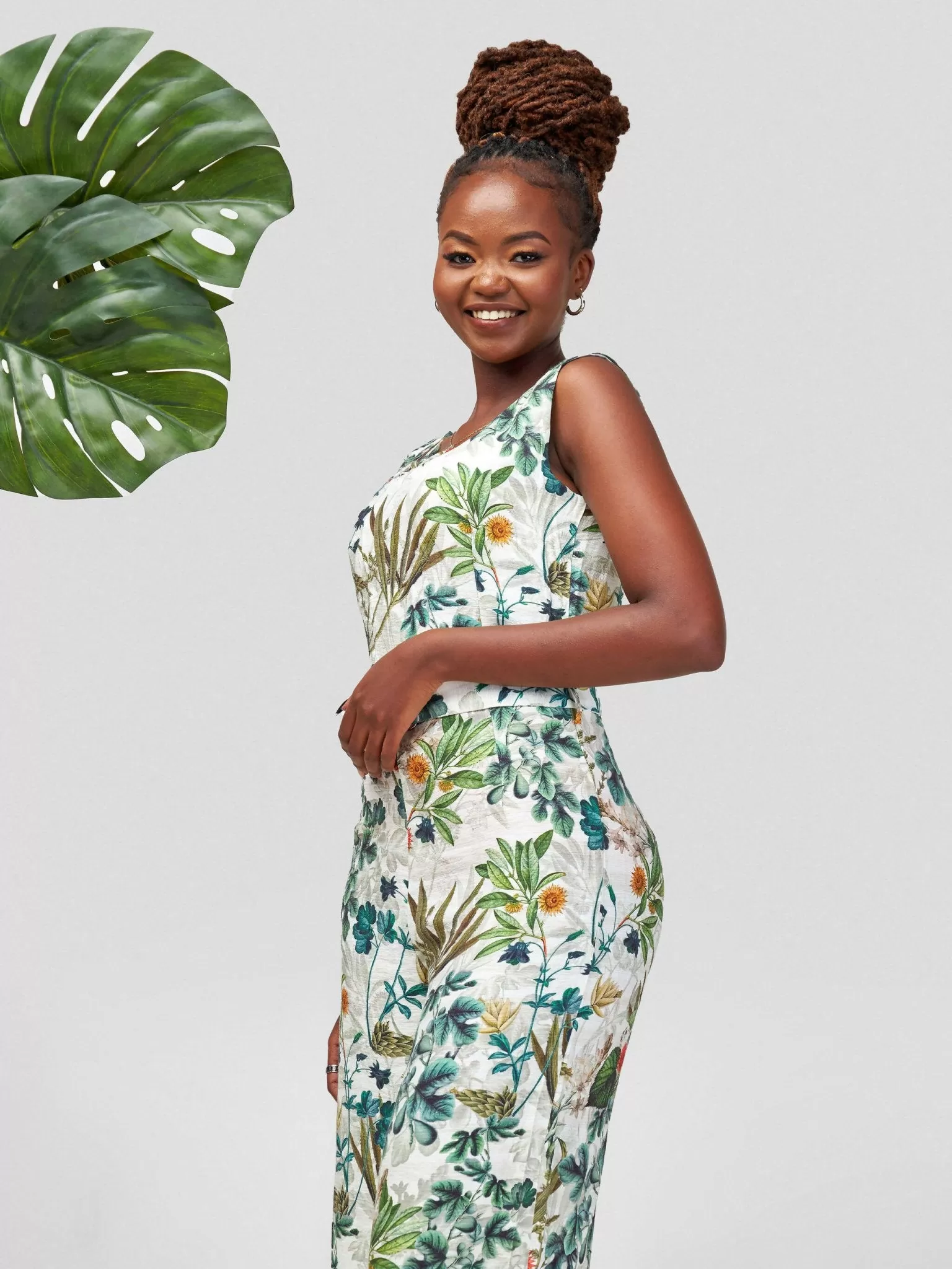 Immaculate Chic Jumpsuit - Green Floral