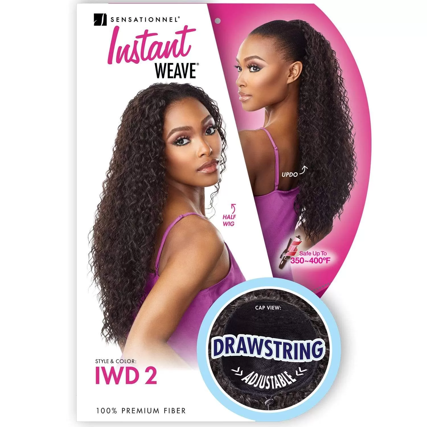 IWD 2 | Instant Weave Synthetic Half Wig