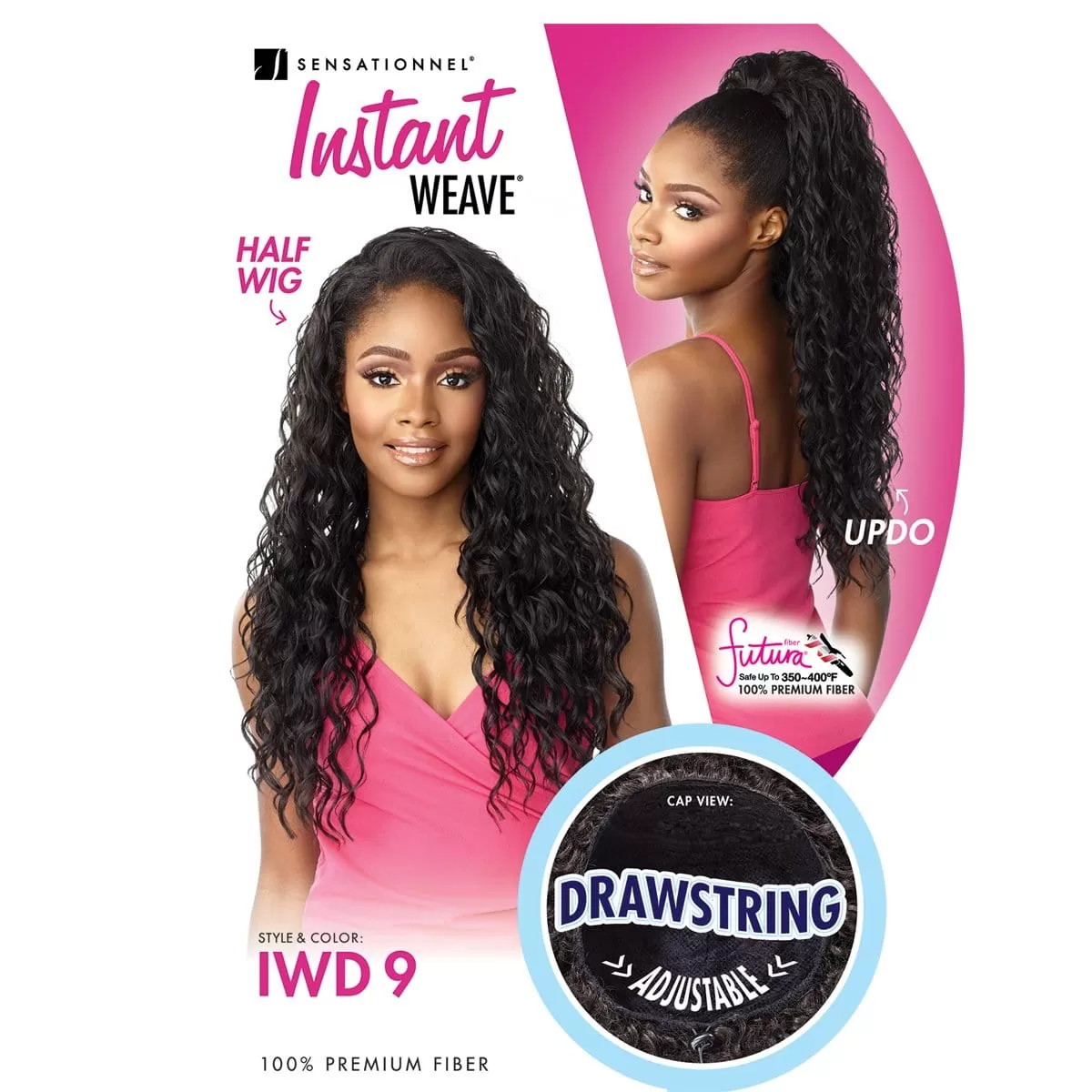 IWD 9 | Sensationnel Instant Weave Synthetic Half Wig