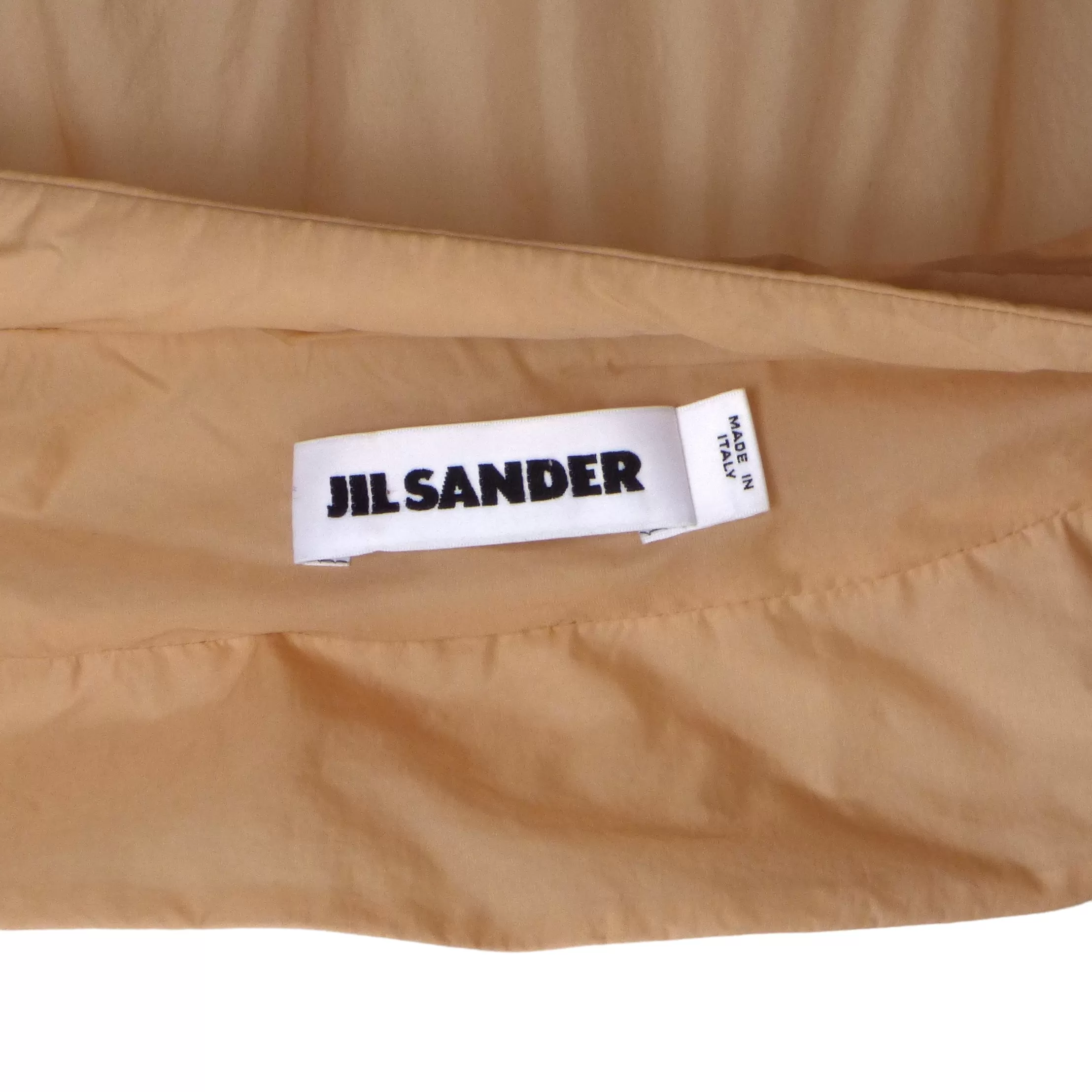 JIL SANDER- 2012 Drawstring Raincoat, Size 8