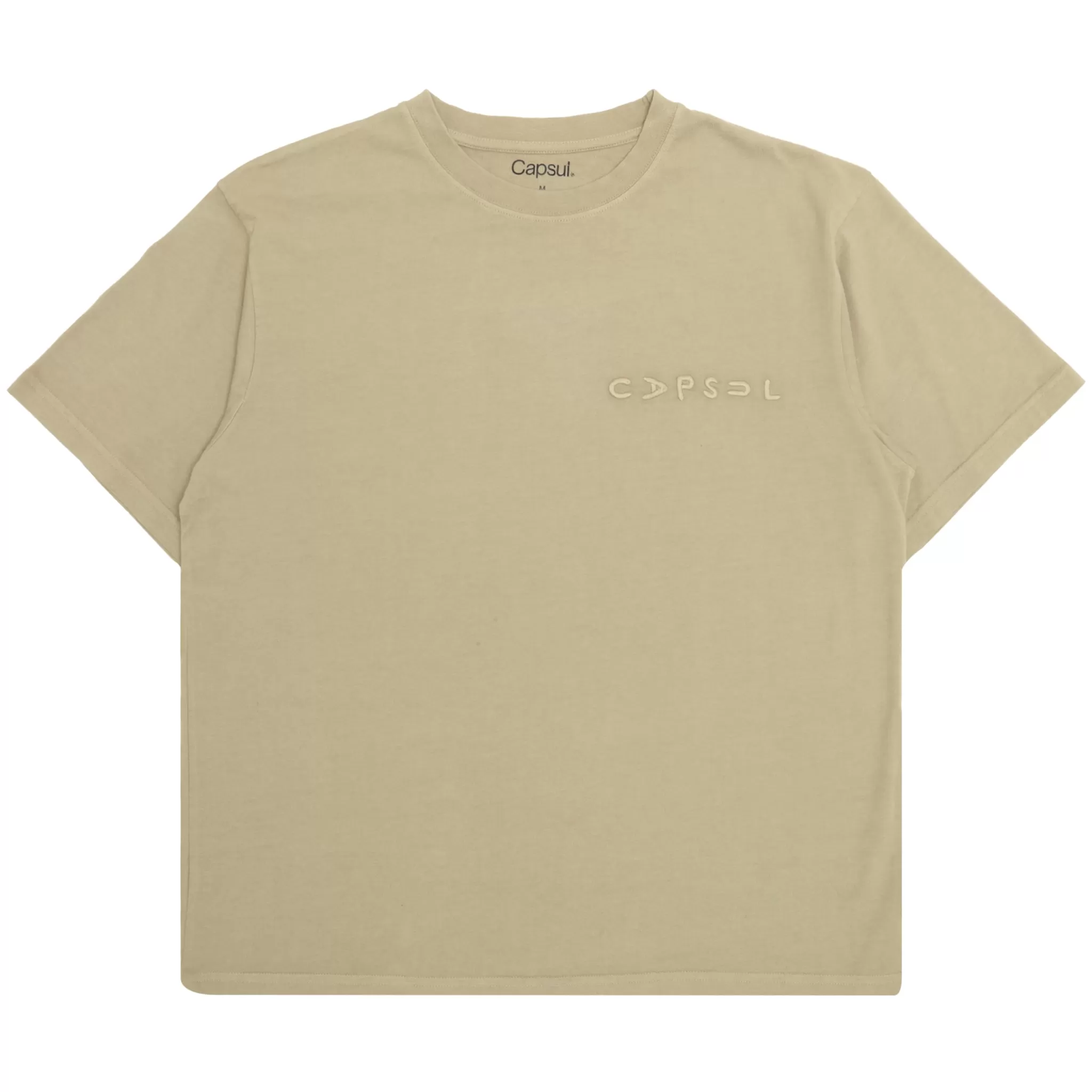 LOGO ESSENTIAL TEE (LIGHT KHAKI)