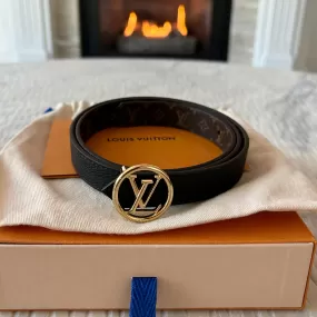 Louis Vuitton LV Circle 20mm Reversible Belt