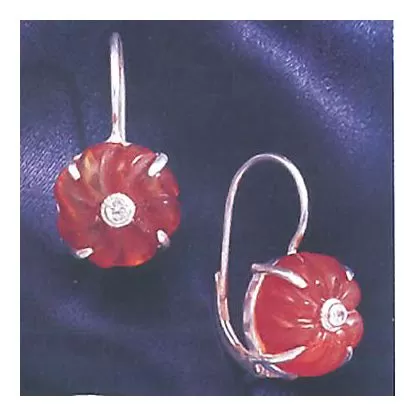 Majorca Carnelian Earrings