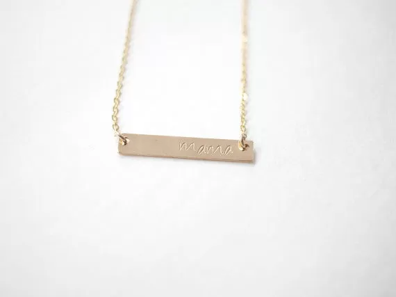 Mama Bar Necklace