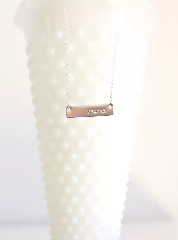 Mama Bar Necklace