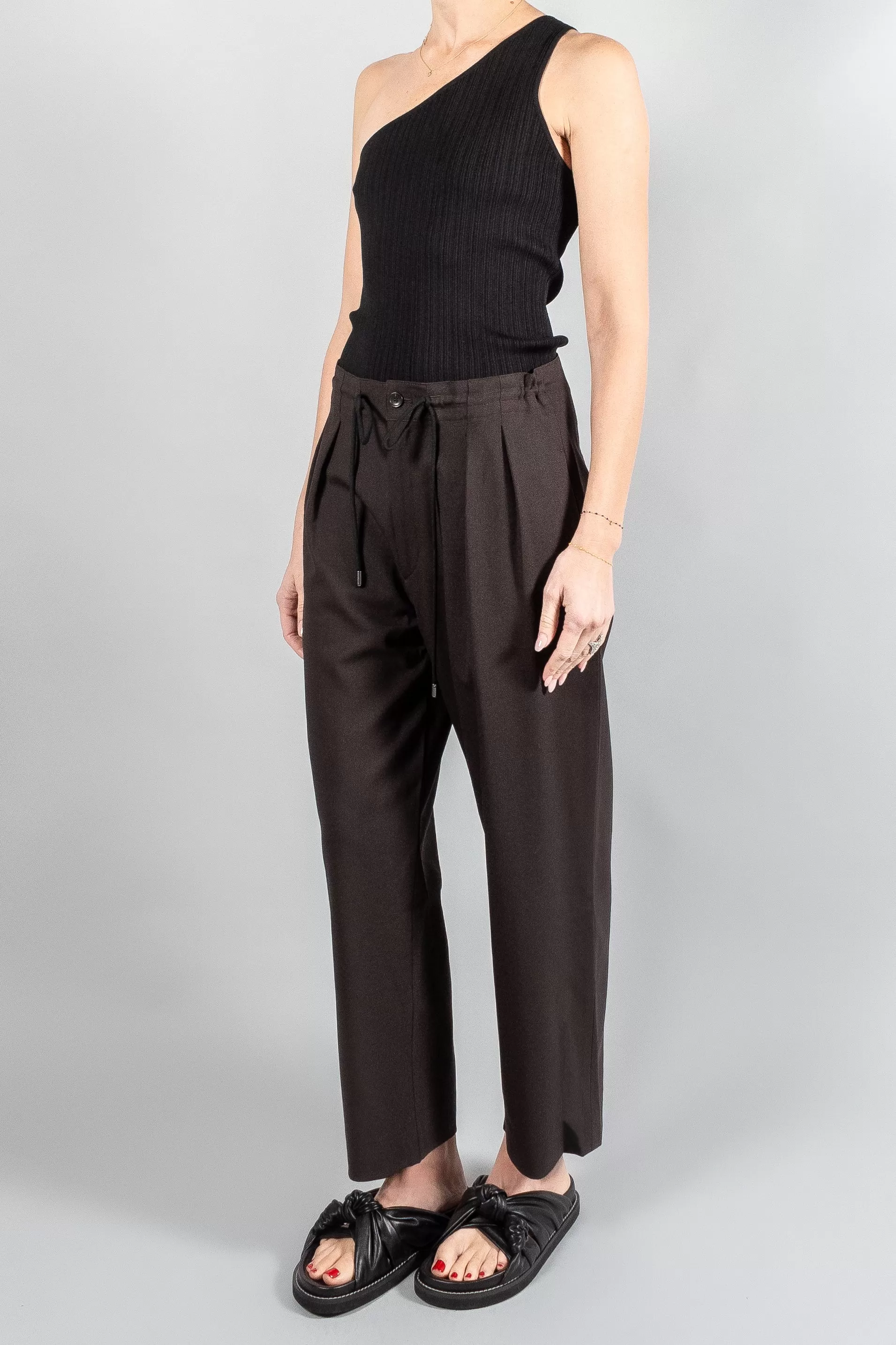 Maria Mcmanus Pleat Front Drawstring Trouser