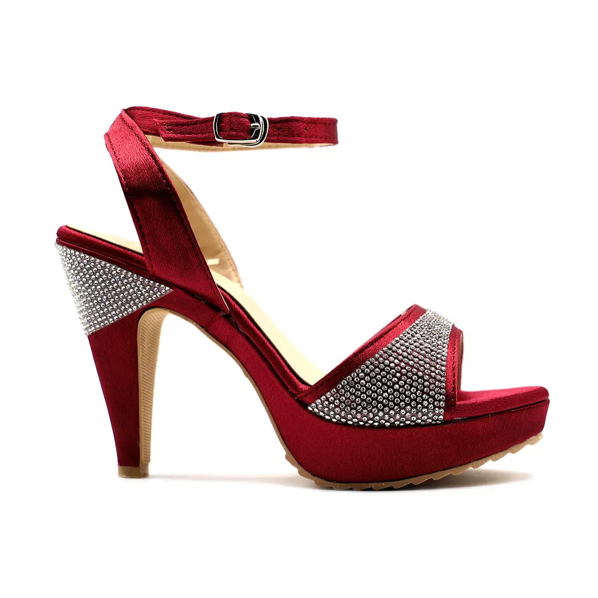 Maroon Bridal Sandal 066662