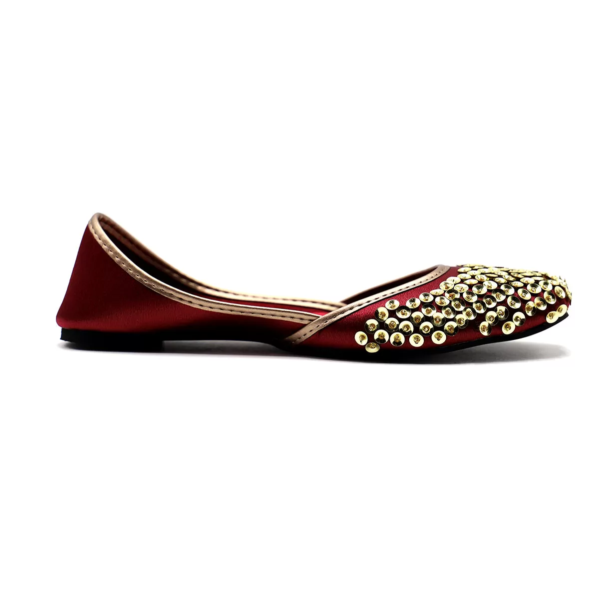 Maroon Fancy Khussa 094120