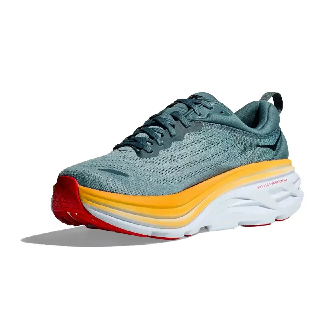 Mens Hoka Bondi 8 - Goblin Blue / Mountain Spring