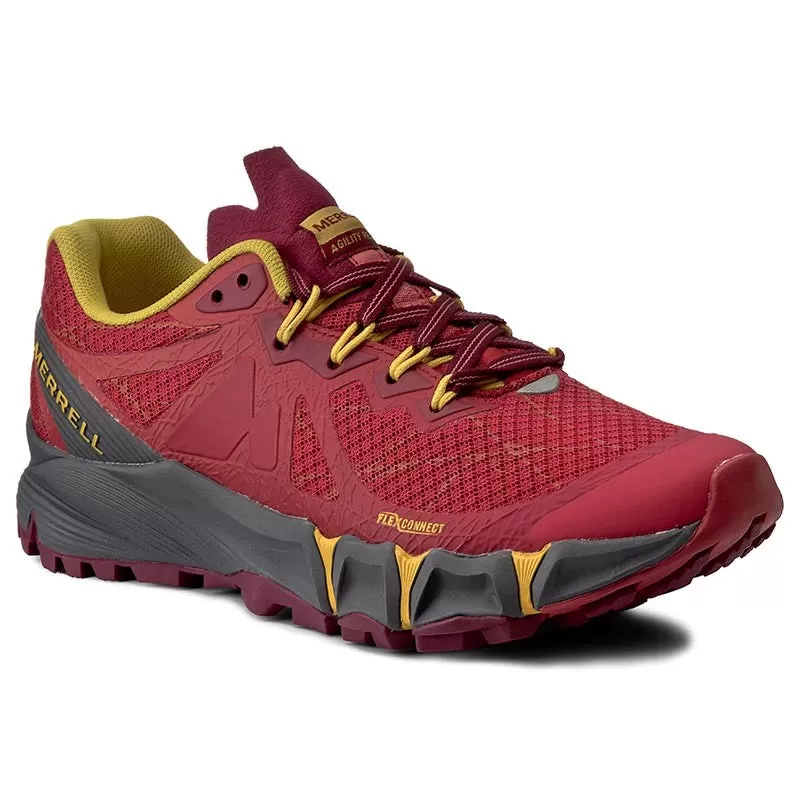 Merrell Agility Peak Flex Womens Burgundy Boots