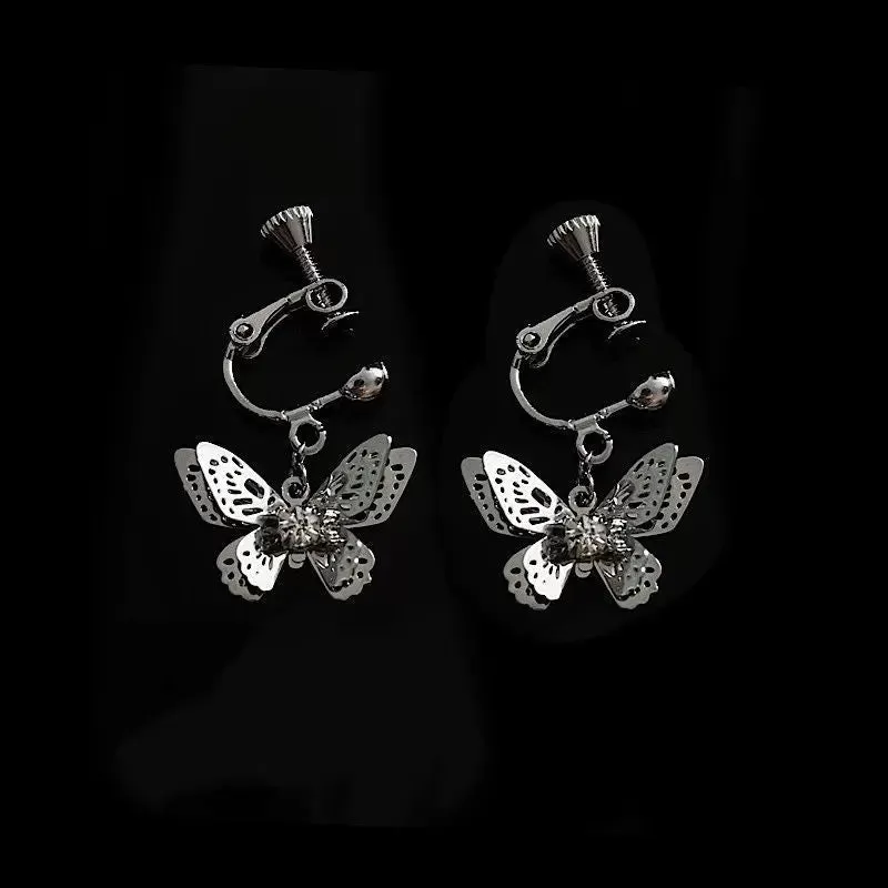 Metal Butterfly Earrings ON1431