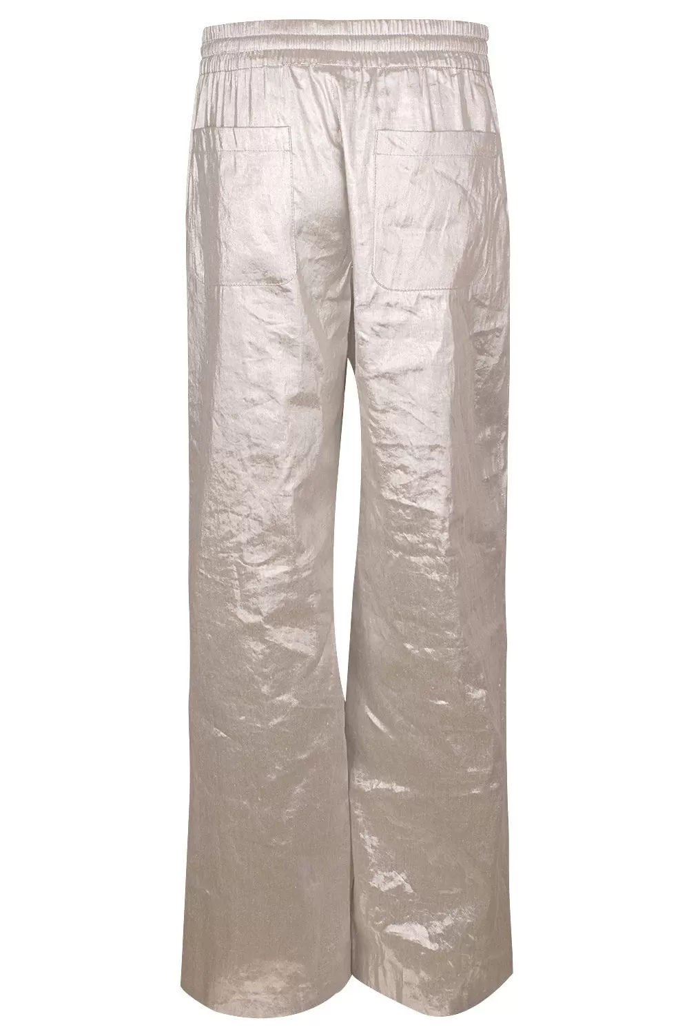 Metallic Drawstring Pant