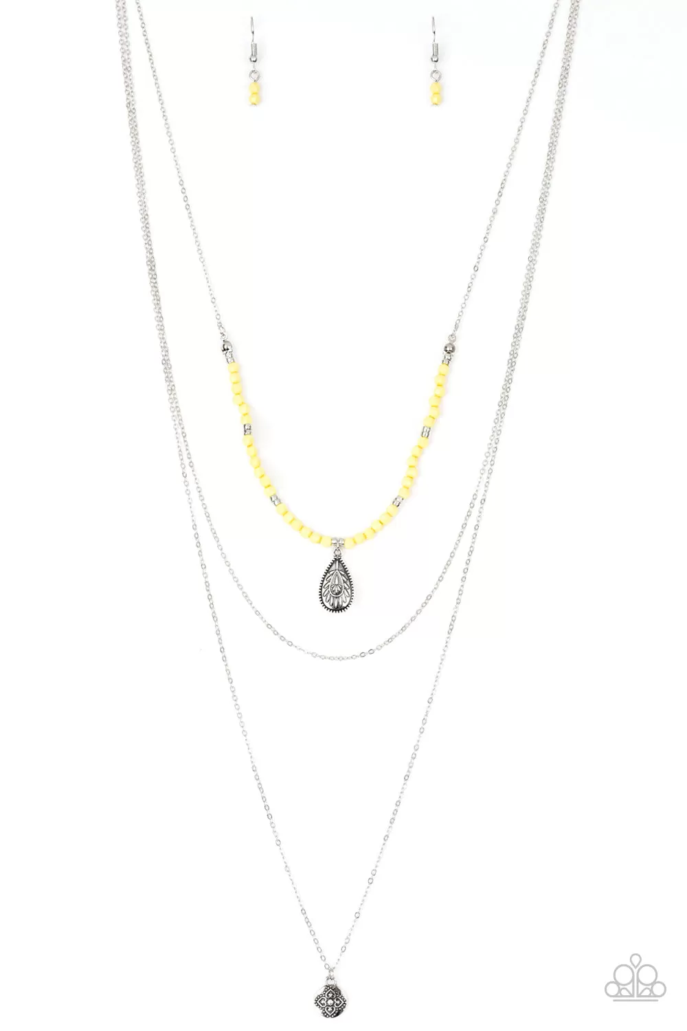 Mild Wild - Yellow Necklace