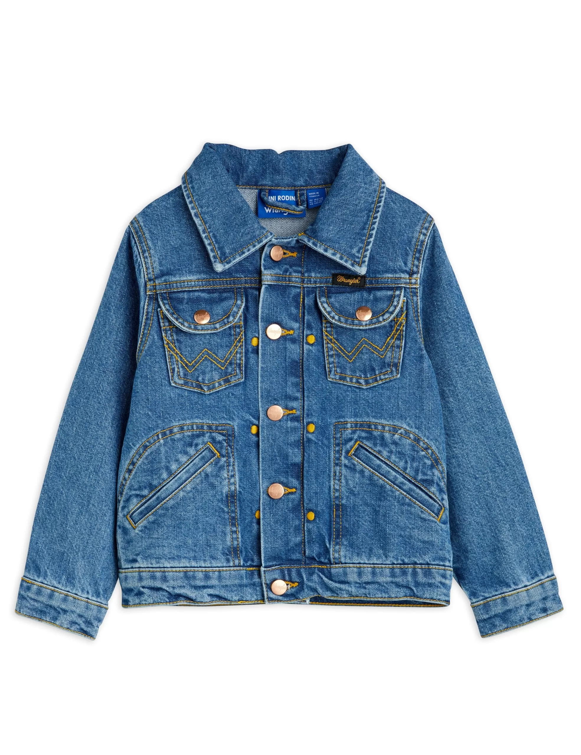 Mini Rodini X Wrangler | Peace dove Denim Jacket