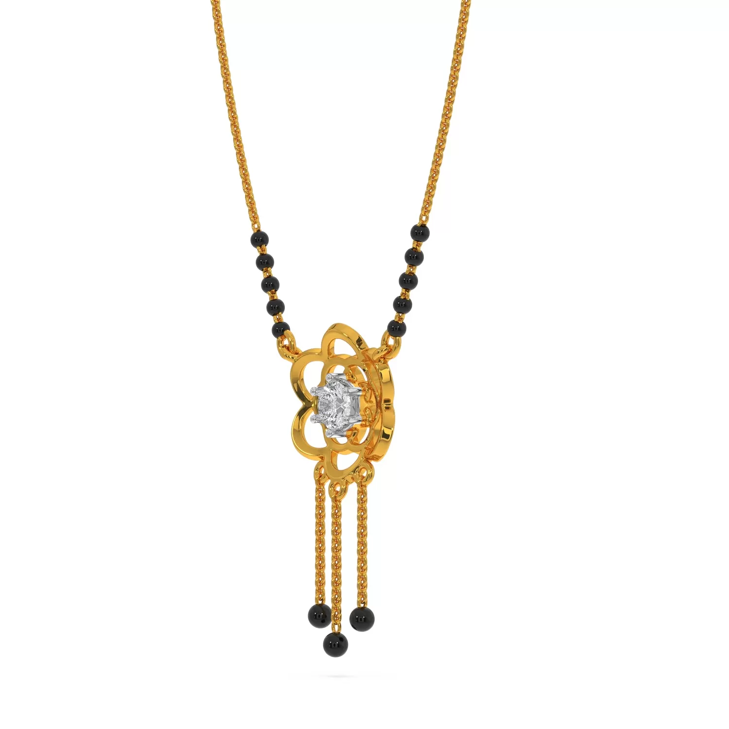 Moga Solitaire Mangalsutra