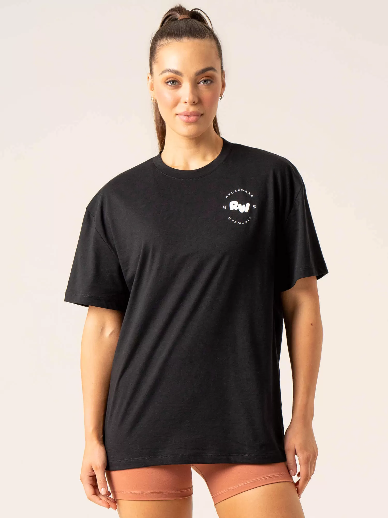 Momentum Oversized T-Shirt - Black