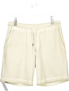 Mr P. Cream Relaxed Fit Drawstring Shorts UK XS