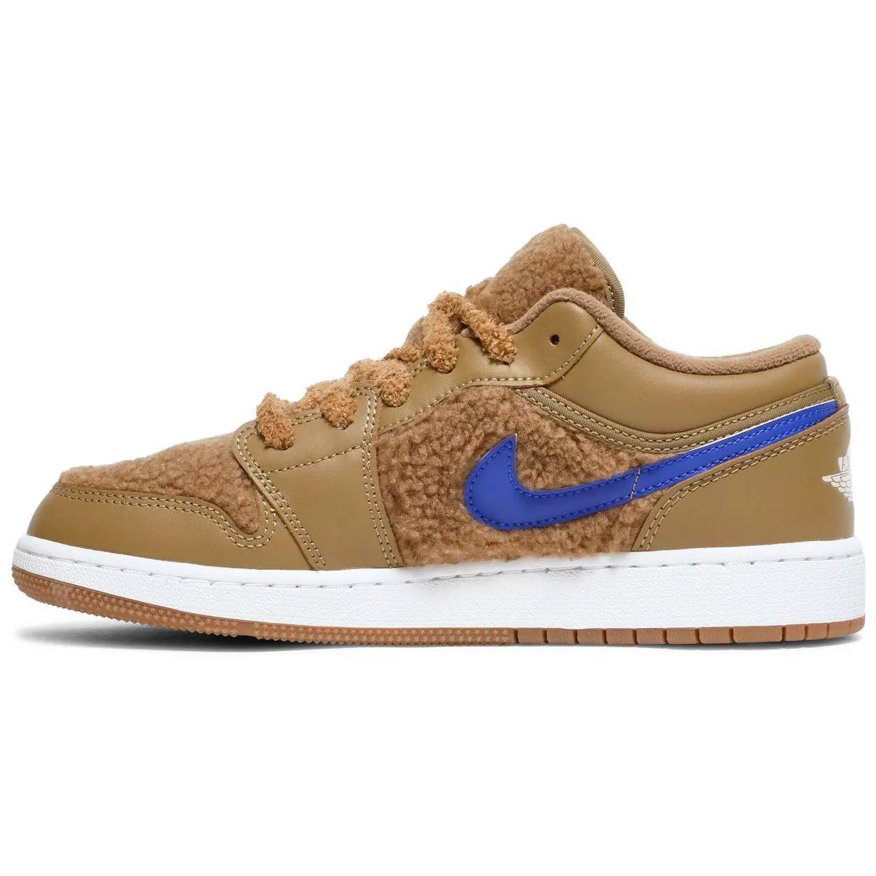 NIKE Air Jordan 1 Low Utility GS 'Teddy Bear'