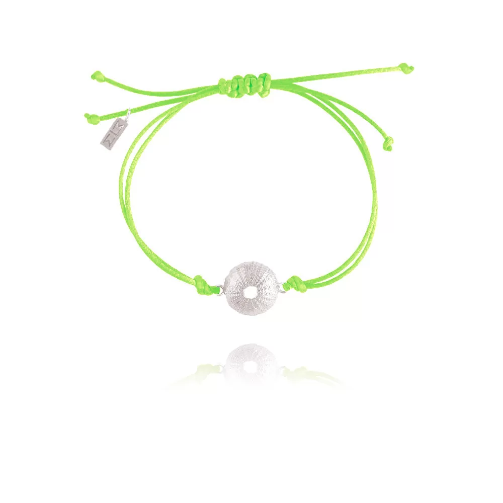 Olivia Silver Bracelet Sea Urchin