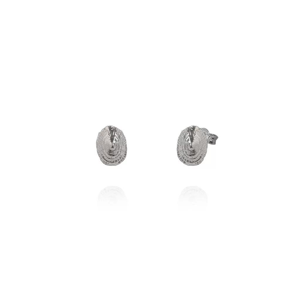 Olivia Silver Earring Limpet