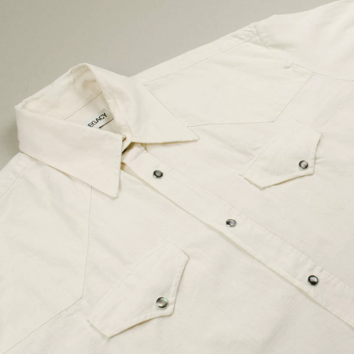 Our Legacy SPLASH - Ranch Shirt - White Chambray