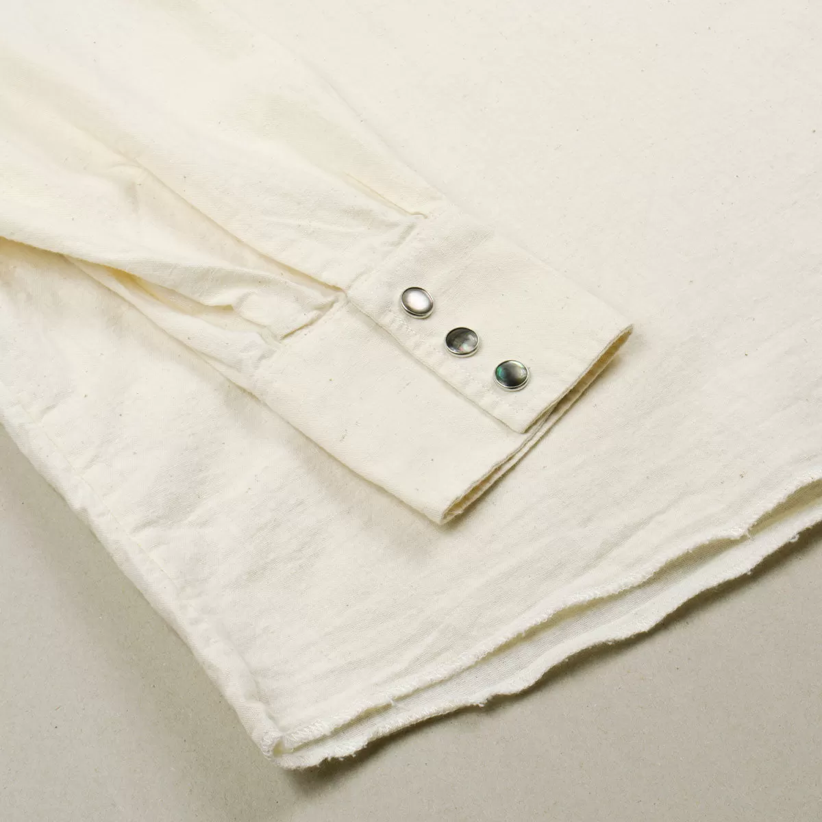 Our Legacy SPLASH - Ranch Shirt - White Chambray