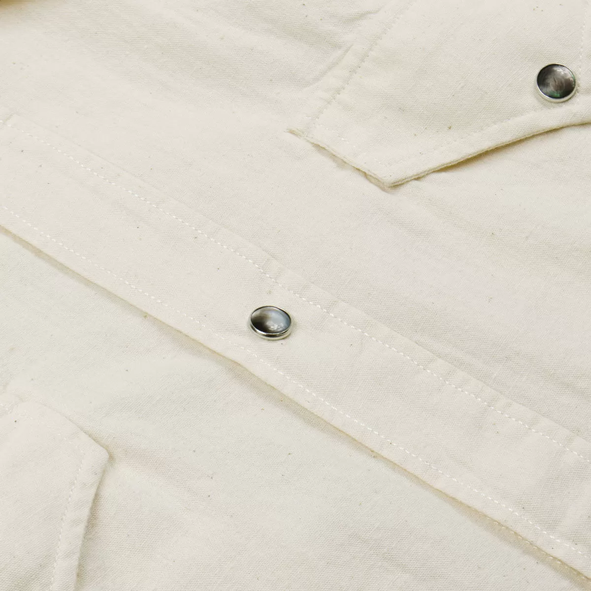 Our Legacy SPLASH - Ranch Shirt - White Chambray