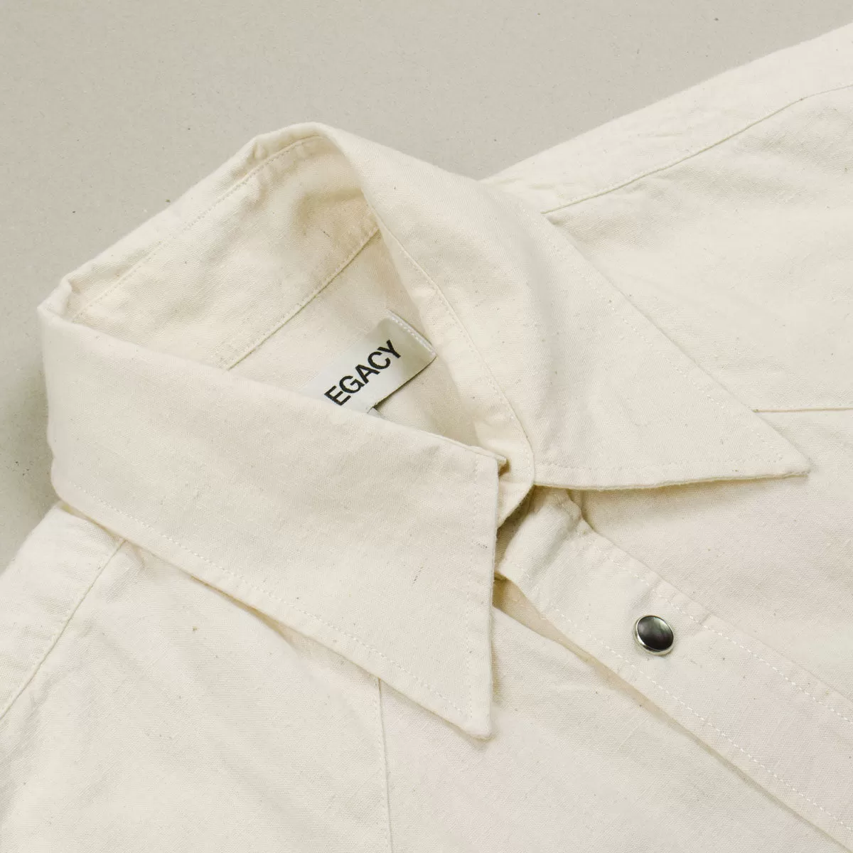 Our Legacy SPLASH - Ranch Shirt - White Chambray