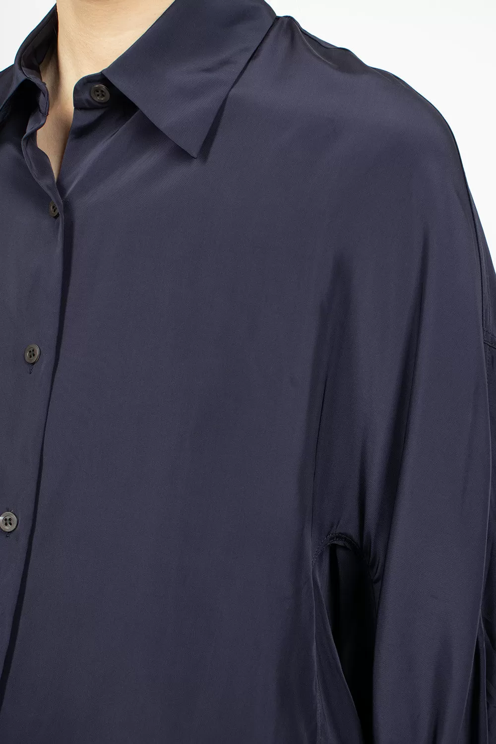 Oversized Shirt Navy