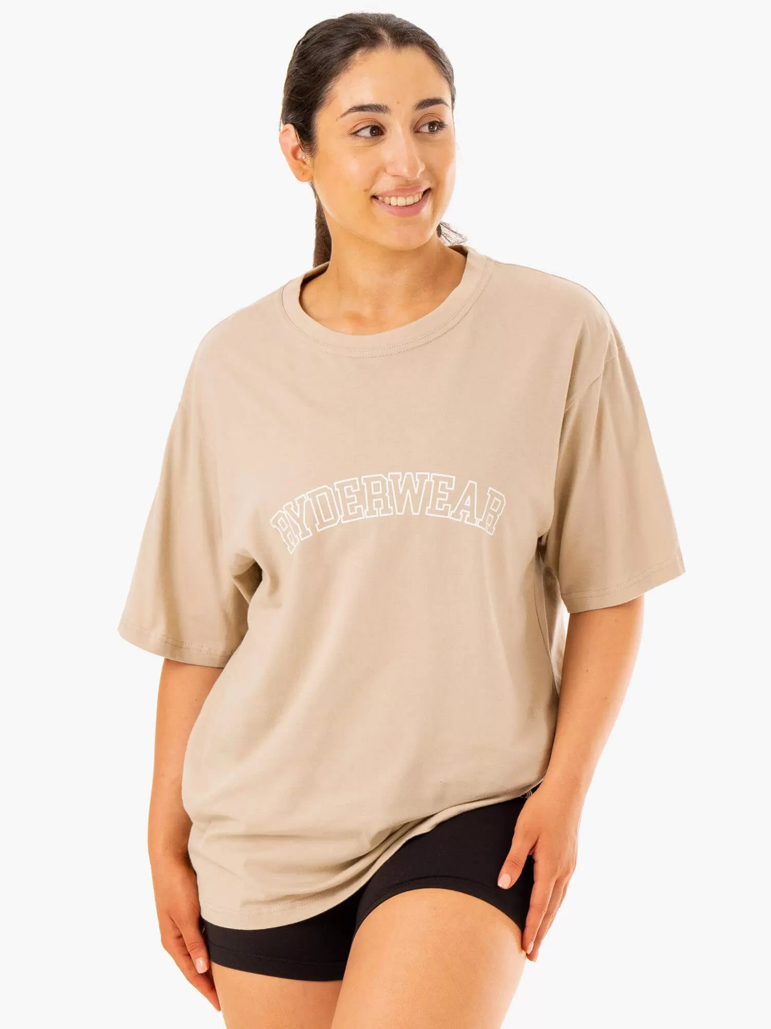 Oversized T-Shirt - Sandstone